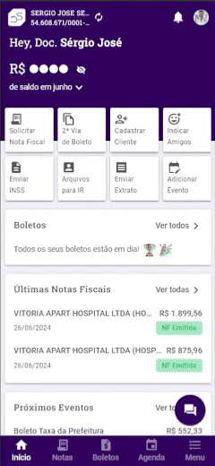 Emissão de nota fiscal PJ (Módulo Notas).gif